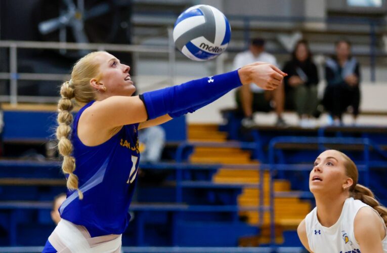 San Jose State women’s volleyball team returns to court, wins a thriller