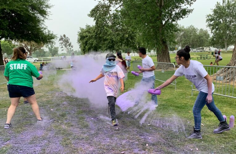 Color Run Comes to Bordwell Park