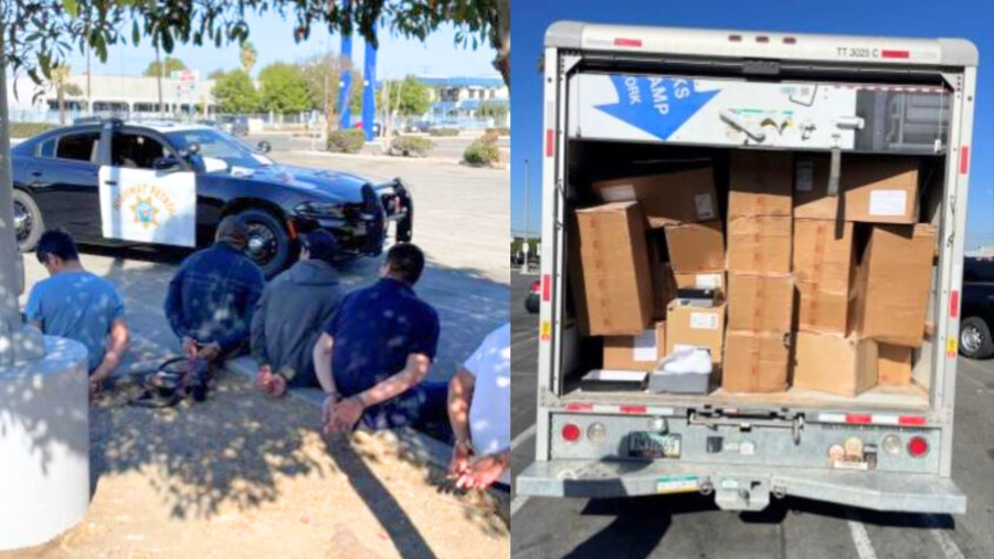 7-arrested,-over-$200,000-worth-of-nike-sneakers-discovered-in-southern-california-theft-bust