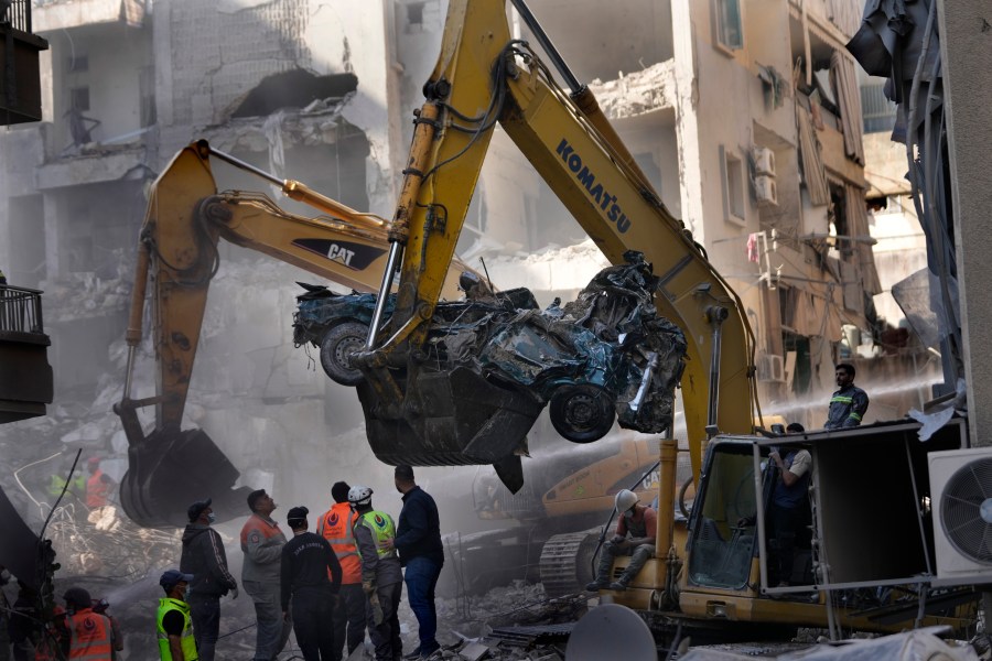 israeli-strikes-without-warning-in-central-beirut-kill-at-least-15-as-diplomats-push-for-cease-fire