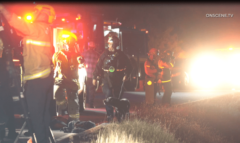 Search underway for occupant of SUV that plunged down Ventura County cliffside