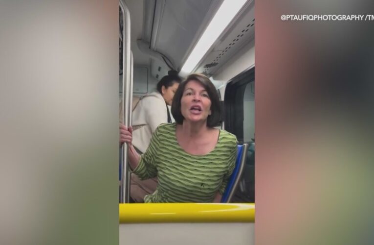 Woman berates family with racist comments on LAX bus