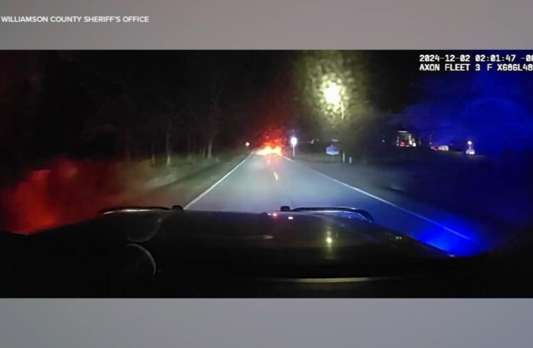 Southern Illinois deputies stop pregnant woman’s runaway car from going into lake: VIDEO