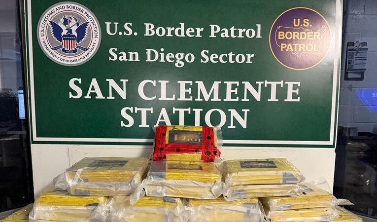 25 packages of cocaine seized after I-5 traffic stop