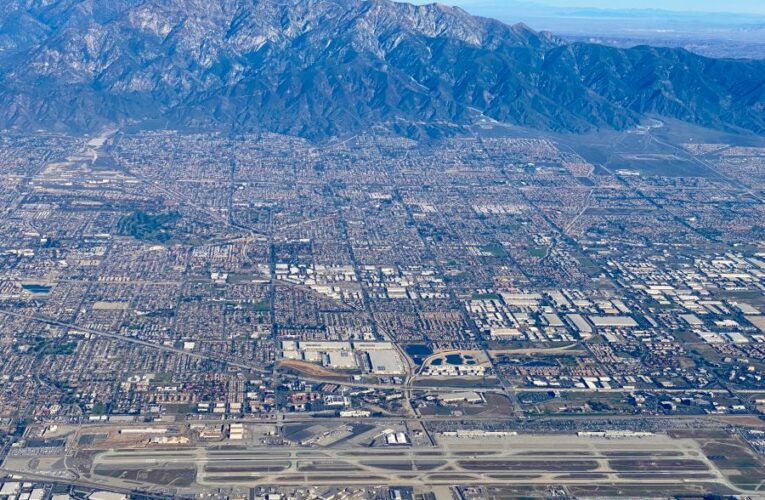 Hazmat situation forces road closures near Ontario airport