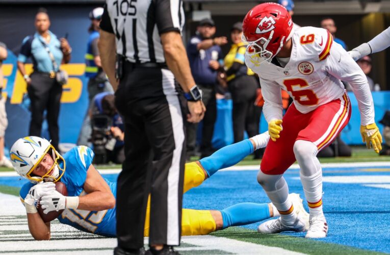 Ladd McConkey is hurting, but Chargers’ offense would hurt more if he can’t face Chiefs