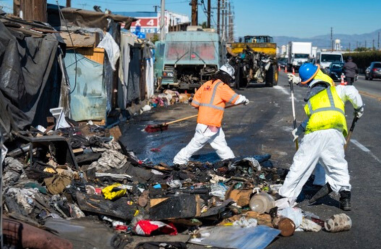 68 homeless people removed from Southern California encampment 