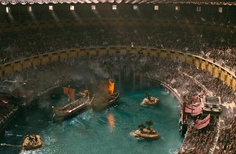 Naked baboons and bloodthirsty sharks? Why not? says ‘Gladiator II’ VFX team