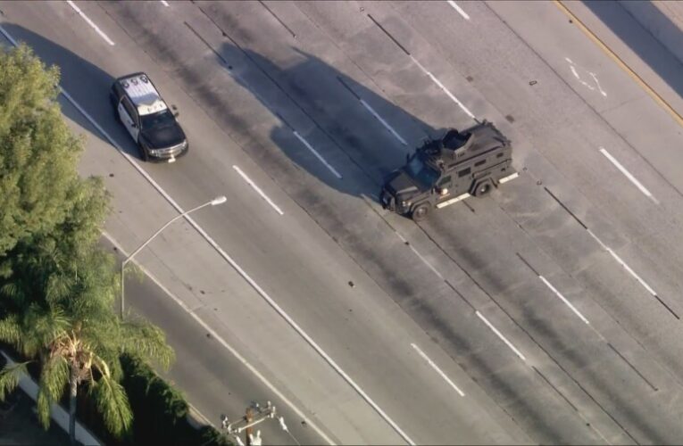 Shots fired near 60 Freeway force complete closure of eastbound lanes