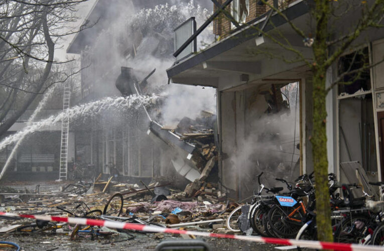 Explosion destroys apartments in Dutch city, killing at least 3 people