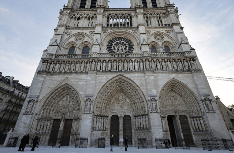 Notre Dame Cathedral reopens its doors to Macron and other world leaders in a rare symbol of unity