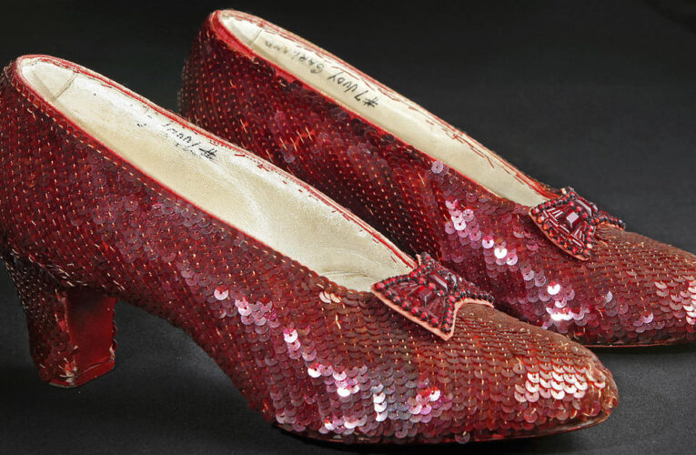 Judy Garland’s slippers from “The Wizard of Oz” go for $28 million at auction