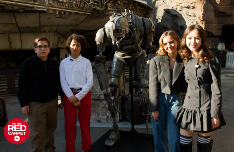 ‘Skeleton Crew’ cast heads to Disneyland for a day at Star Wars: Galaxy’s Edge