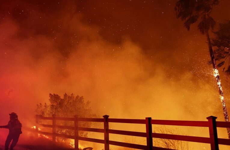 Evacuations underway as Franklin Fire burns in Malibu, California