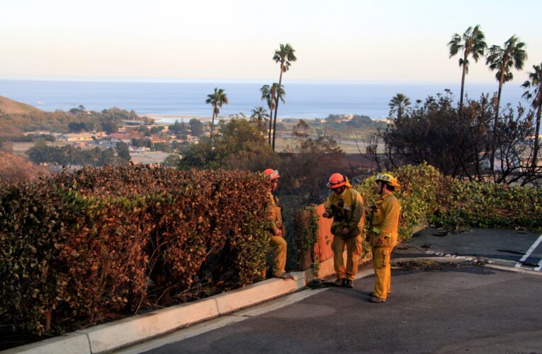 Franklin Fire Burns Over 1,800  Acres in Malibu