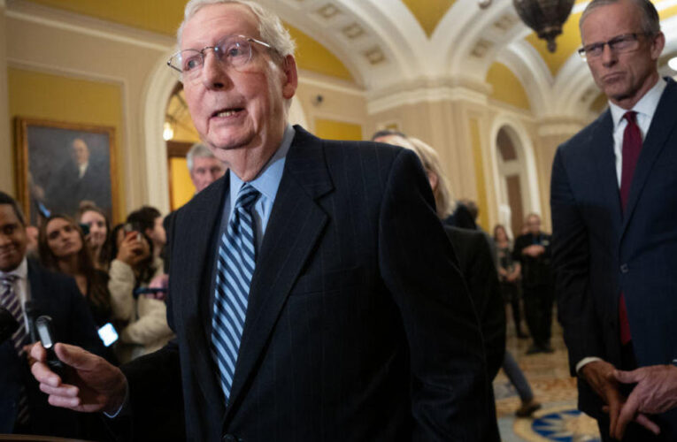 McConnell suffers fall on Capitol Hill, prompting medical treatment