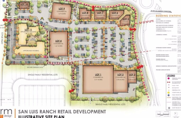 A new change could be coming to the San Luis Ranch Retail Development