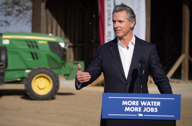 Gov. Gavin Newsom urges completion of California’s largest new reservoir project in 50 years