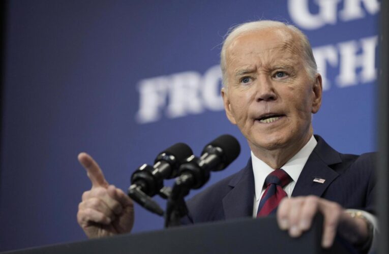 Biden says he was ‘stupid’ not to put his name on pandemic relief checks like Trump did