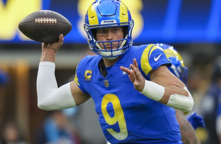 Rams’ Matthew Stafford takes aim at a fifth game without an interception