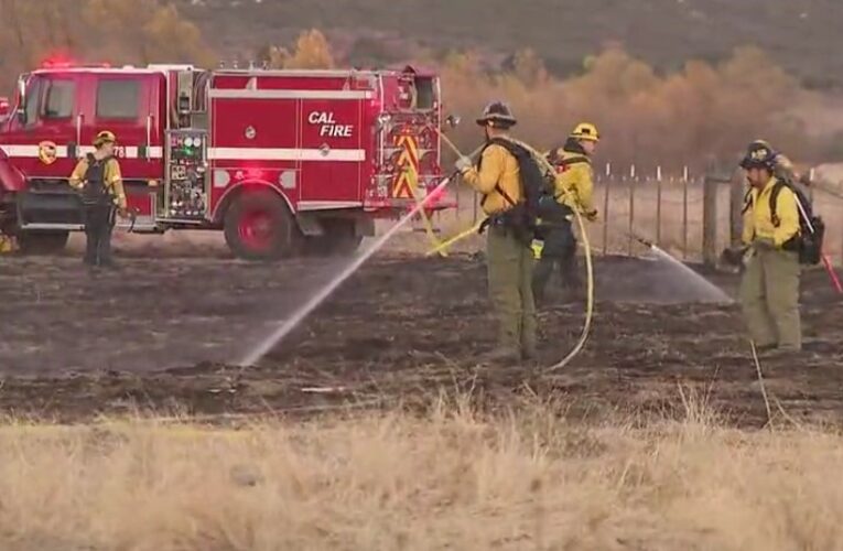 Santa Ana winds keep fire crews on their toes amid Red Flag Warning