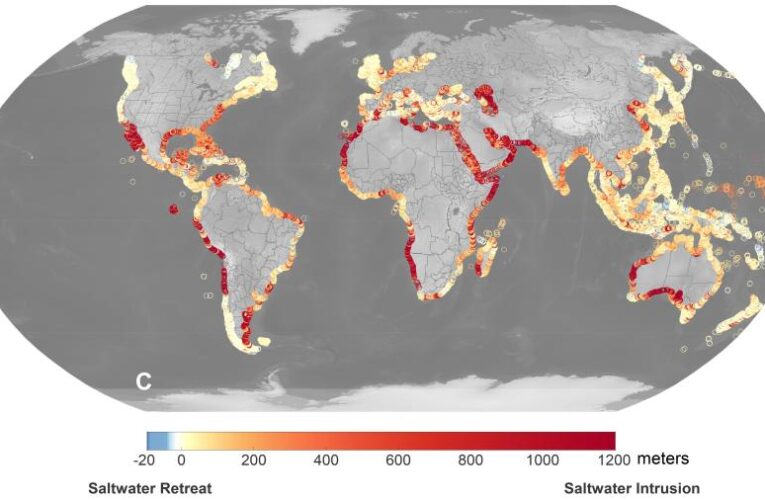 Climate change could taint aquifers with seawater, JPL finds