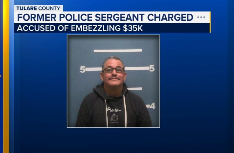 Former Farmersville police sergeant faces embezzlement charges