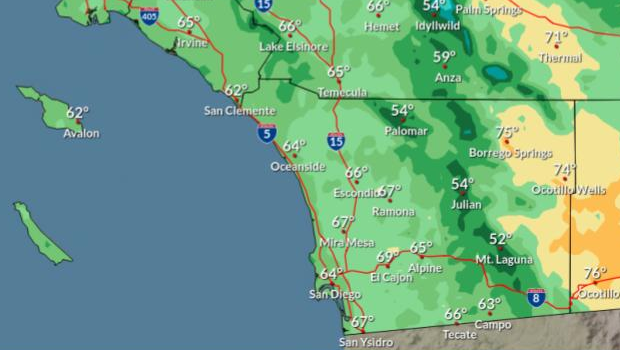 Chance of scattered showers Thursday, ‘king tides’ return this weekend