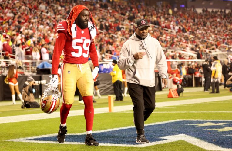 LB Campbell quits on 49ers during loss to Rams