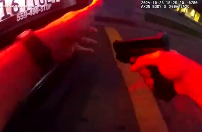 Body camera video shows deadly shootout between Fresno Police and homicide suspect