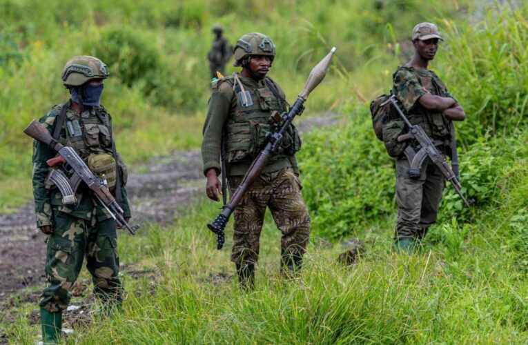 Fighting in eastern Congo between army and rebels intensifies ahead of peace talks Sunday