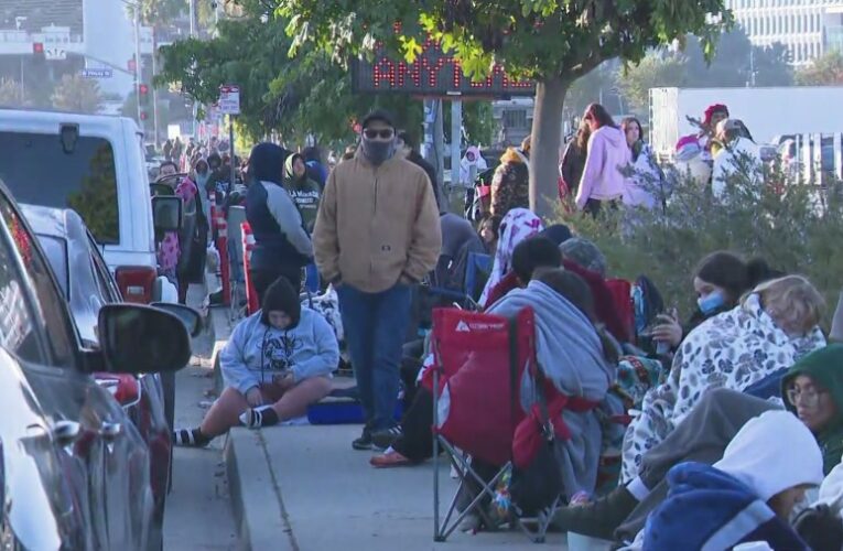 ‘We’re willing to stick it out for Billie’: Passionate Billie Eilish fans set up camp outside Kia Forum