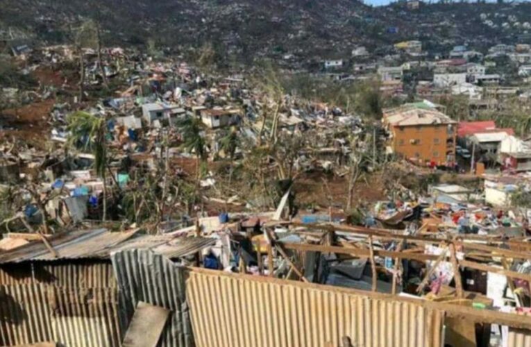 Hundreds feared dead in French territory of Mayotte after cyclone hits