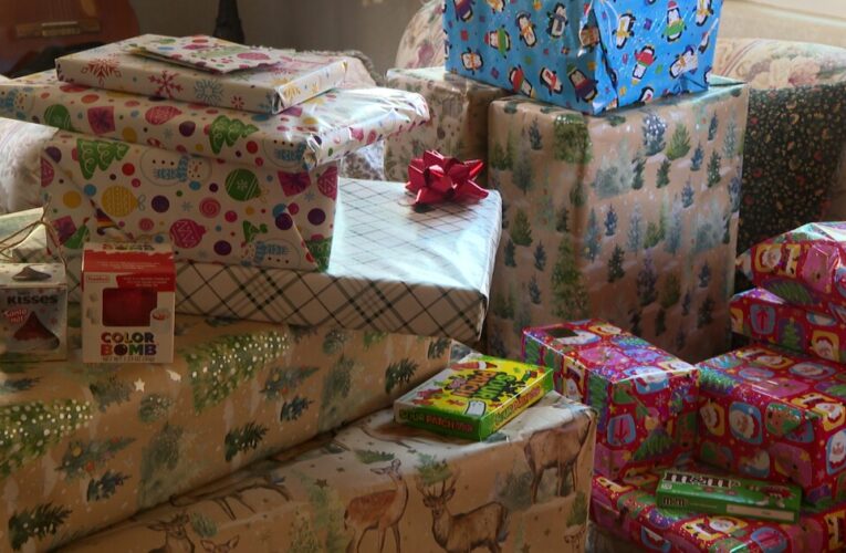 Local podcaster spreads holiday cheer by giving back to a family in the community