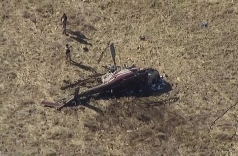 One dead in helicopter crash near border in San Diego County