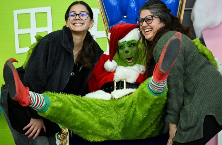 Christmas trees built of canned goods raise money to fight hunger in the Inland Empire