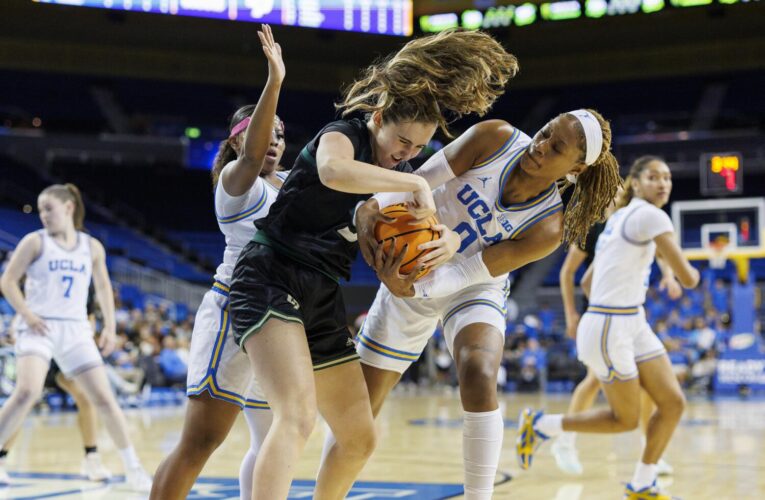 No. 1 UCLA overcomes absence of Lauren Betts in dominating win over Cal Poly