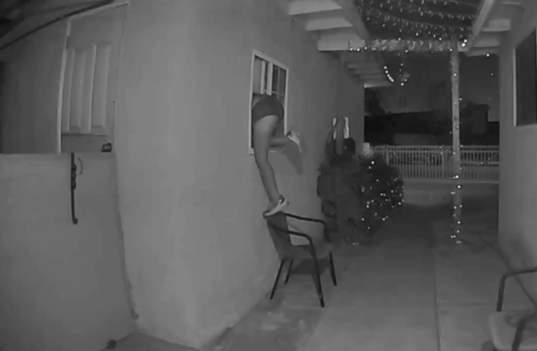 Partially clothed woman caught after entering Orange County home: Video