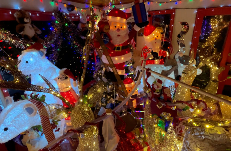 Montrose restaurant sparkles with over-the-top Christmas decorations