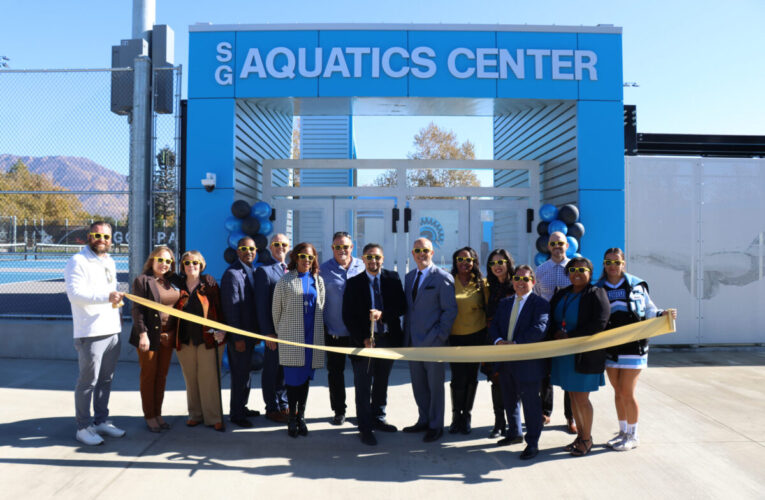 San Gorgonio High School Celebrates Grand Opening of New Culinary Arts Center, Aquatics Center and Tennis Courts