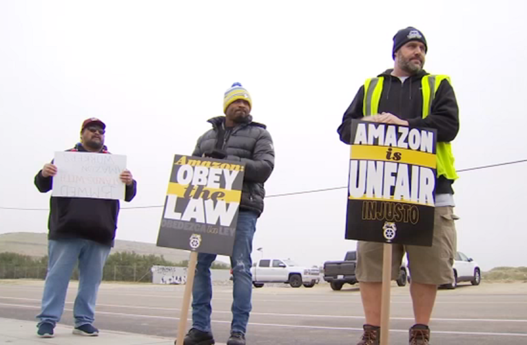 Amazon workers in central Fresno join nationwide strike ahead of holiday rush