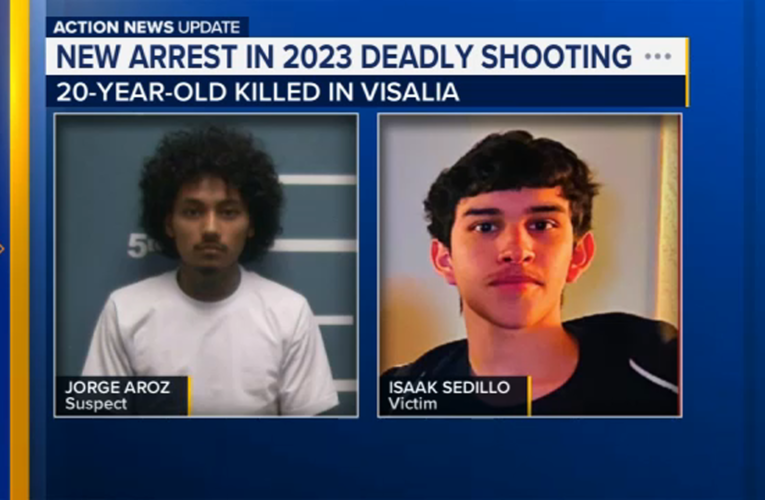 New arrest made in 2023 deadly Visalia shooting