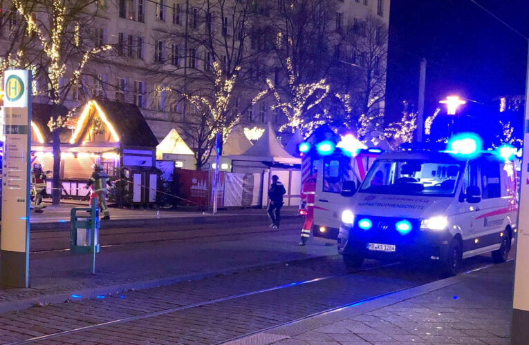 Car drives into crowd at Christmas market in Germany, injuring multiple people: Police