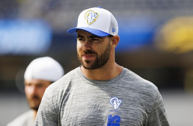 Tyler Higbee fired up about return to Rams: ‘Might have to throw some water on me’