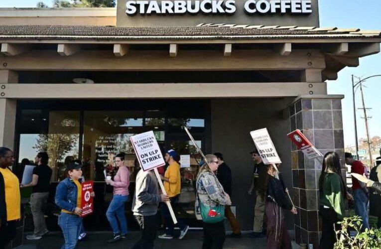 Why Starbucks and Amazon workers are striking