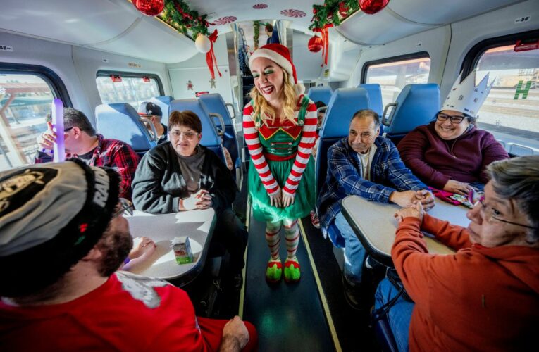 Santa makes special stop in Redlands aboard Metrolink’s Holiday Express Train