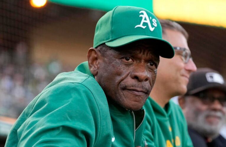 Rickey Henderson, MLB Hall of Famer, dies at 65