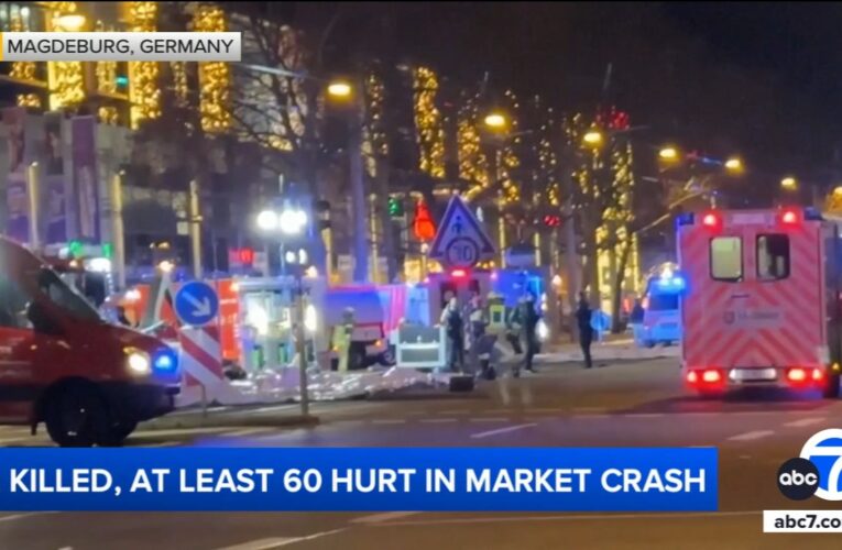 5 killed, including 9-year-old, in German Christmas market attack; more than 200 injured