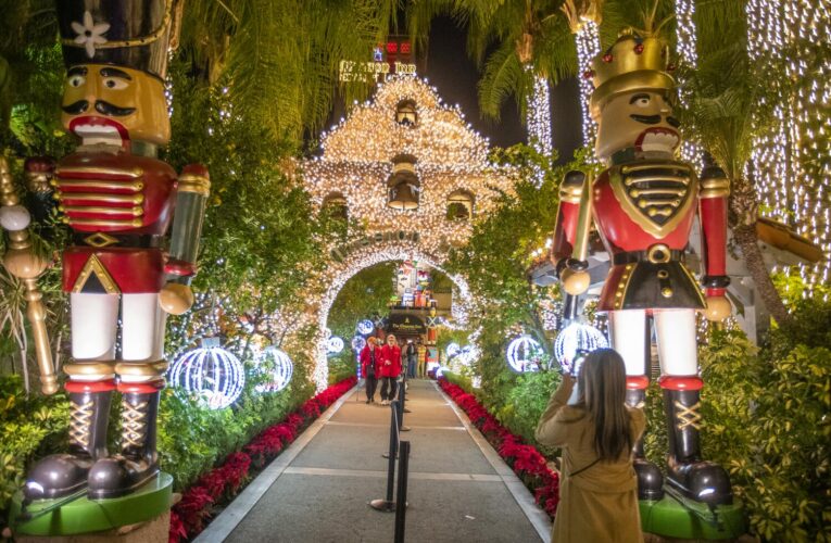 Visitors to Riverside’s annual Festival of Lights warned about parking scam