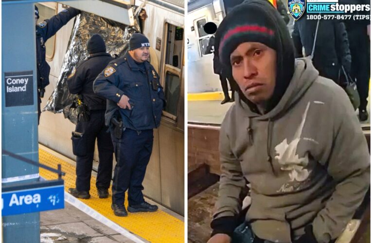 Cops arrest man suspected of lighting homeless woman on fire in Brooklyn subway car: NYPD